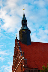 Bad Wilnack in Brandenburg Kirchturm der Wallfahrtskirche