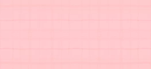 Abwaschbare Fototapete Mädchenzimmer Aquarell rosa kariert. Elegantes Picknick für Kinder
