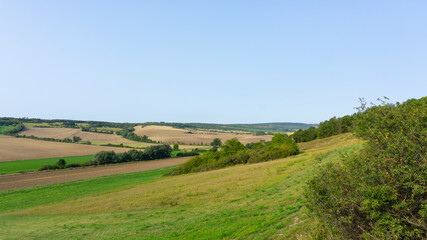 Fototapeta na wymiar Landschaft von Thüringen
