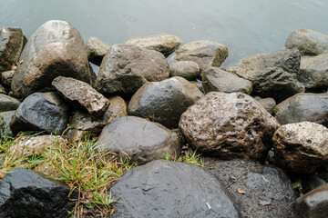 Fototapeta premium stones in the water