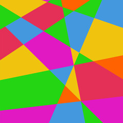 Abstract bright colored background for design birthday card