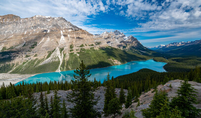 lake in the mountains