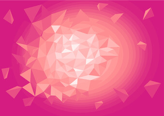 Obraz premium abstract pink background
