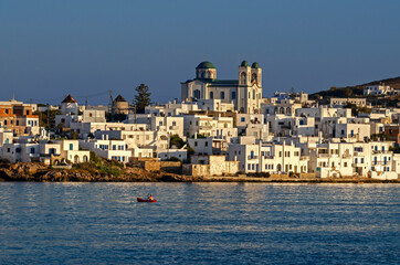 Fototapeta na wymiar Beautiful marine town in Greece