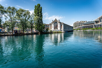 Fototapeta na wymiar Lac Leman - Geneva /Swiss
