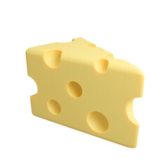 Fresh & Yummy delicious piece of cheese isolated on background, save clipping path.
