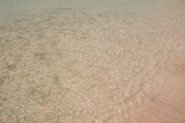 Fototapeta na wymiar Elafonisi sand