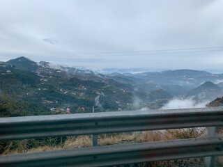 railway in the mountains