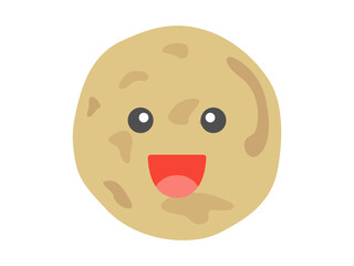 ジャガイモのキャラクターのイラスト