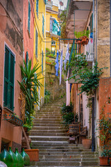 Fototapeta na wymiar Monterosso al Mare in Ligurien Italien