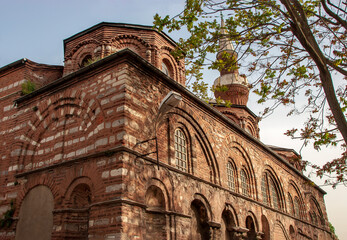 Fototapeta na wymiar Molla Gurani Mosque ( Hagios Theodoros Byzantine Church ) Istanbul, TURKEY