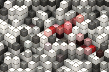 modern cubes
