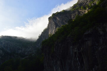 The beautiful and dramatic landscapes of the Valbona Valley in Northern Albania
