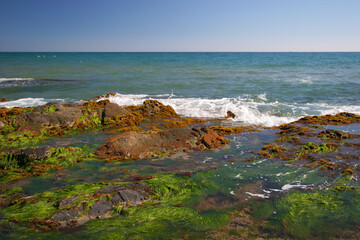 Mar Mediterráneo. Parque Regional de Calblanque. Cartagena, Murcia, España. © Jabell