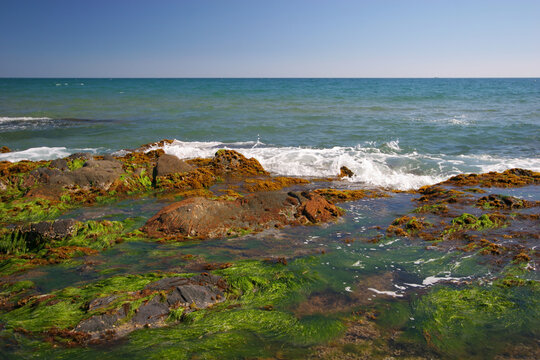 Mar Mediterr&aacute;neo. Parque Regional de Calblanque. Cartagena, Murcia, Espa&ntilde;a.