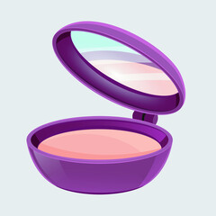 realistic illustration of cosmetics on background