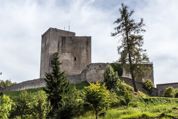Fototapeta na wymiar Castle Landstejn in the Czech Republic
