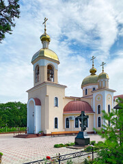 Kerch, Crimea / July, 2020: St. Andrew's Church