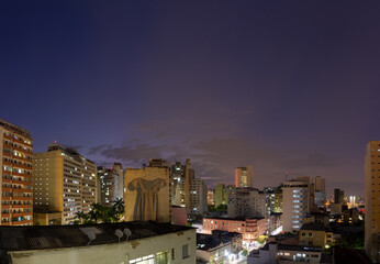 Obraz premium Belo Horizonte skyline at night