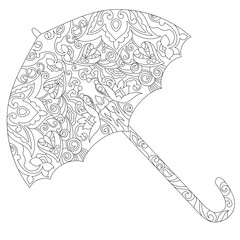 Line illustration for coloring