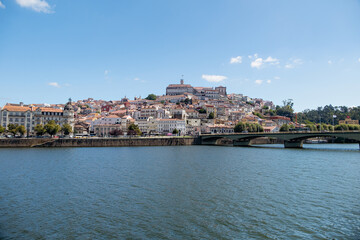 Naklejka na ściany i meble Coimbra, Portugal, view from the river