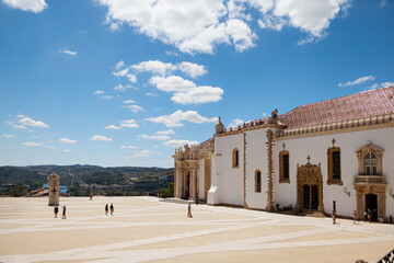 Obraz premium Coimbra old university view