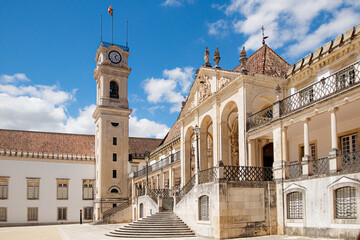 Coimbra old university view