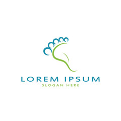Foot Logo Template