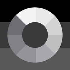 An abstract tonal range chart background image.