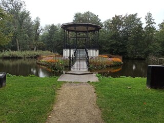 bridge in the garden