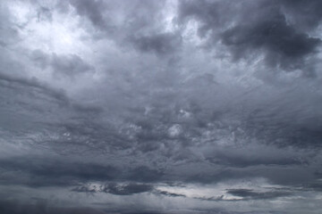 Background of a sky with storm clouds