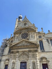 Fototapeta na wymiar Église Saint-Étienne-du-Mont à Paris
