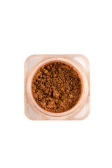 bright Eye shadows on white background