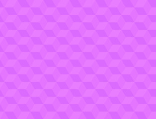 Pink background with convex squares. Seamless vector illustration.