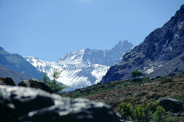 Fototapeta na wymiar chilean mountains,