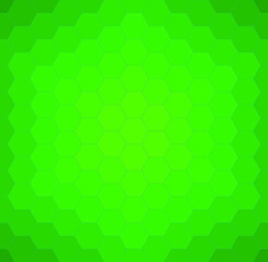 Fototapeta na wymiar Green honeycomb mosaic. Vector illustration. 