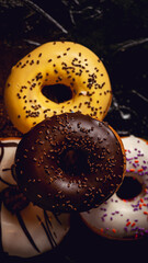 donut with sprinkles