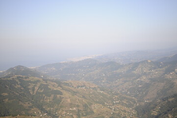 Obraz premium Hıdırnebi Plateau located in the town of Akçaabat, 1450 - 1500 m at its height, its natural beauty, is one of the most important holiday towns and accommodation sought and preferred in the Black Sea.