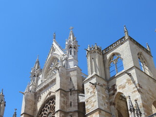 Leon Cathedral in Spain