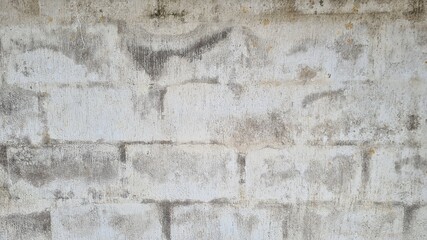 old cinder block wall