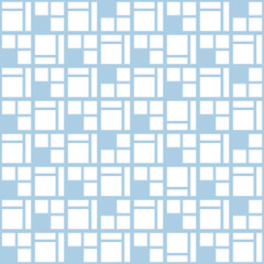 Random Square Seamless Repeat Pattern Background