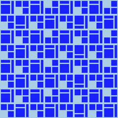 Random Square Seamless Repeat Pattern Background