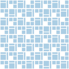 Random Square Seamless Repeat Pattern Background