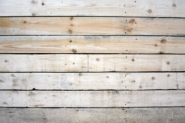 Fototapeta na wymiar Ceiling and wall boards. Texture of a wooden wall.