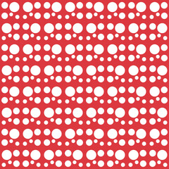 Four circle tile with random seamless repeat pattern background