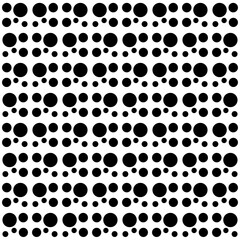 Fototapeta na wymiar Four circle tile with random seamless repeat pattern background