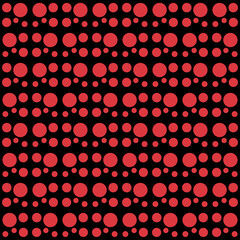 Four circle tile with random seamless repeat pattern background