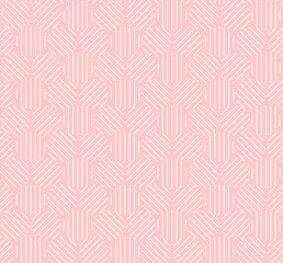 Lines in a circle with three angles seamless repeat pattern background