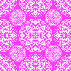 Persian Seamless Repeat Pattern Background