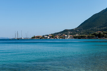 Fototapeta premium Nikiana. Lefkada island.Greece.